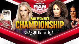 Charlotte Flair VS Nia Jax 2/2