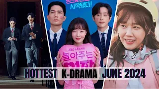 Hottest Korean Dramas To Watch in JUNE 2024! New upcoming K-Dramas Explanation 🎦 🎬 🤩🤩💕🥰