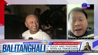 Panayam kay Atty. Ferdinand Topacio, Legal Counsel ni Dating Cong. Arnie Teves (March 25, 2024) | BT