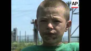 CHECHNYA: GROZNY: CHILDREN LEFT ORPHANS IN AFTERMATH OF WAR