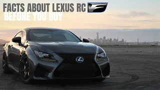 Facts About The LEXUS RCF No One Ever Tells You Before You Buy