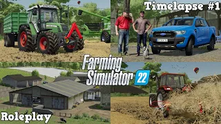 Welcome to the OLD STREAM FARM! 🐮🚜💨 | [FS22] - Roleplay Timelapse #1