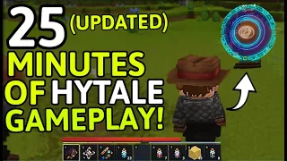 25 Minutes Of Hytale GAMEPLAY and FOOTAGE | ALL Hytale Clips Ever Released (UPDATED)