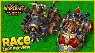 Reforged Race Cars - Side by Side Comparison | Warcraft 3 Reforged