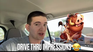 TIMON and PUMBAA drive thru impressions