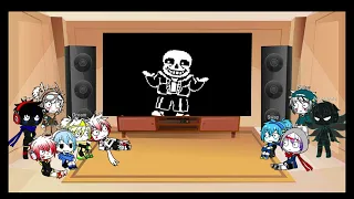 (Old) Sans AUS React to Survival Sans Fight (Requested)