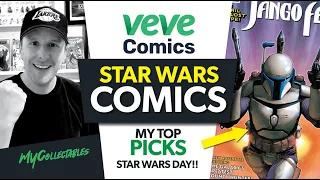 STAR WARS COMICS! New Veve COMICS I'm Reading on Star Wars Day!