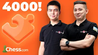 🧩 Задачи с 0 до 4000 на chess.com | TM Антон Ким и IM Алмас Рахматуллаев ♟ City Chess Live №245