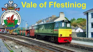 Vale of Ffestiniog - Ffestiniog Railway 'Funkey' diesel