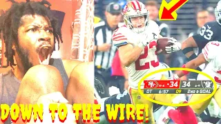 49ERS VS RAIDERS REACTION 2023 LAS VEGAS RAIDERS VS SAN FRANCISCO 49ERS HIGHLIGHTS REACTION 2023