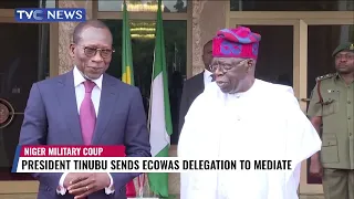 President Tinubu Sends ECOWAS Delegation To Mediate On Niger Military Coup