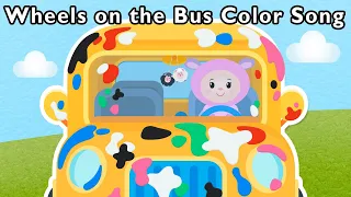 Wheels on the Bus Color Song + More | Mother Goose Club Cartoons