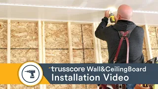 How To Install Trusscore PVC Wall and Ceiling Panels To Transform Your Garage