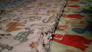 Rag Quilting with a knife