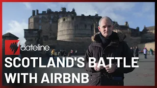 The impact of short-term holiday lets, like Airbnb, on Scotland's rental crisis | SBS Dateline