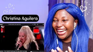 Christina Aguilera - I Put A Spell On You (Live on The Voice 2016 ft. Joe Maye) REACTION