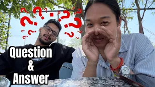 *Honest* Q&A challenge | Part 1 | Our Love Story❣️ || Alisha Thapa