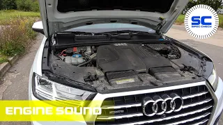 Audi Q7 2015 3.0 TDI 200kW POV Engine Sound TEST