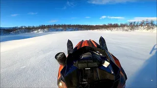 2021 Yamaha Sidewinder MTX 153" 270 HP Maptun - Untouched trail riding in Lapland