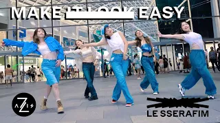 [KPOP IN PUBLIC / ONE TAKE] LE SSERAFIM (르세라핌) ‘EASY’ | DANCE COVER | Z-AXIS FROM SINGAPORE