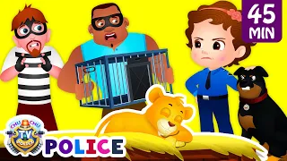 ChuChu TV Police Saving the Lion Cub - Masai Mara Episode + More Fun Stories for Children