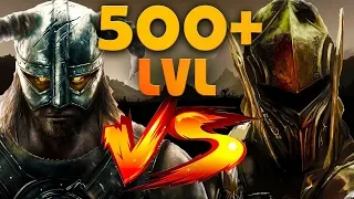 Skyrim Эбонитовый Воин На 500+ Уровне Ebony Warrior