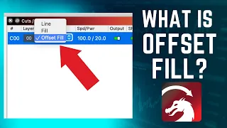 What is Lightburn OFFSET FILL?