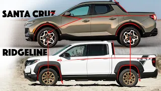 Honda Ridgeline vs Hyundai Santa Cruz - This is the one I buy and why