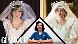 Fashion Historian Fact Checks The Crown's Wardrobes | Glamour