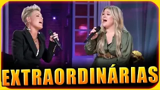 PINK e KELLY CLARKSON EXTRAORDINÁRIAS by Marcio Guerra