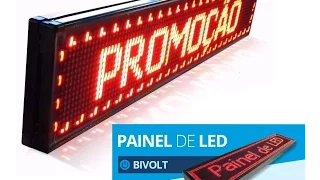 Vídeo Aula Painel de Led - Configuração do Programa Power Led