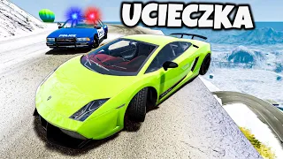 ❄️ SUPERAUTA UCIEKAJĄ PRZED POLICJĄ!? | BeamNG Drive |