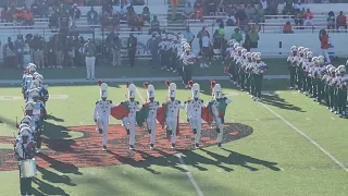 FAMU v AAMU Marching 100 Pre-Game entrance