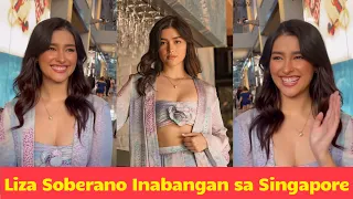 Liza Soberano Pinagkaguluhan sa Singapore Event kasama si James Reid