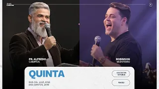 Culto da Vitória | Pr. Alfredo Campos & Robinson Monteiro  | 16.02.2023