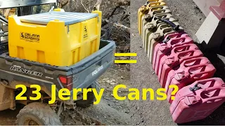 Portable Diesel Fuel Transfer Tank - No more Jerry Cans? (Emiliana Serbatoi Diesel 116 Gallon)