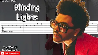 The Weeknd - Blinding Lights Guitar Tutorial