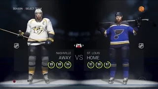 NHL 16 Stanley Cup Playoffs: Predators at Blues (Game 3) (4/17/2016)