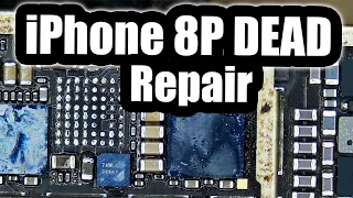 iPhone 8 plus suddenly won't power on. Motherboard Repair