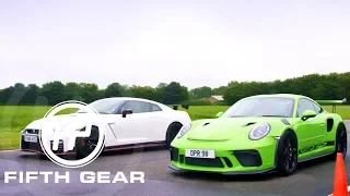 Fifth Gear: Porsche 911 GT3 RS Vs Nissan GTR Nismo