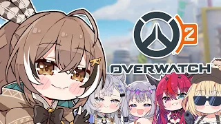 【OVERWATCH 2】Full Team Collab !!! with Ame, IRyS, Zeta, and Bijou !