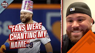 Mets DJ Stewart on Getting Drilled by Aroldis Chapman | Full Interview