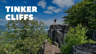 Backpacking Virginia Triple Crown | Day 3 - Tinker Cliffs | Appalachian Trail Section Hike