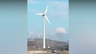 Разрушение ветряной турбины