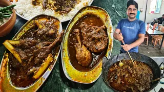 Ultimate Mushtande Raju's Desi Ghee Mutton. 20 Kilo Mutton FINISHED in 20 Minutes. Street Food India