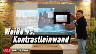 Wann ist eine Kontrastleinwand die richtige Wahl?