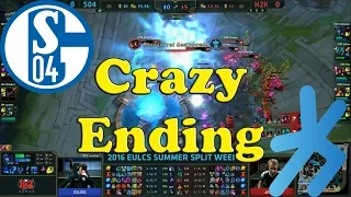 Crazy ending of S04 vs H2K game