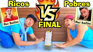 RICOS VS POBRES BATENDO BAFO na COPA do REI DO BAFÃO #78 (campeonato insano)