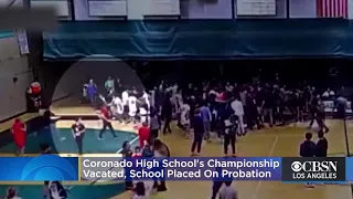 CIF Vacates Coronado High School's Championship Title, Places Them On Probation After Tortilla-Throw