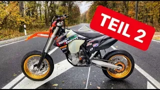 KTM EXC 500 I Ventilspiel überprüfen + Einstellen